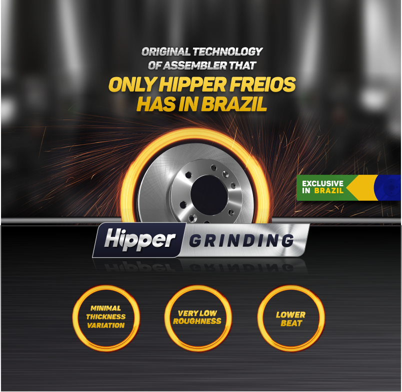 Hipper Freios throws exclusive technology in Brazil for brake discs Singles in Brazil 