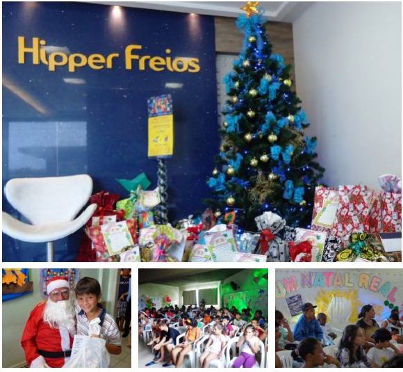 Adotamos o Natal de crianças, tiramos sonhos do papel