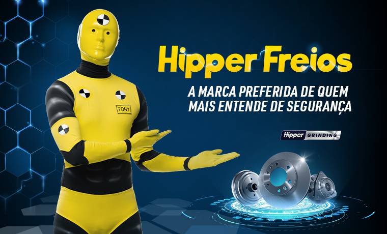 Bonecos de crash test protagonizam com bom humor nova campanha da Hipper Freios