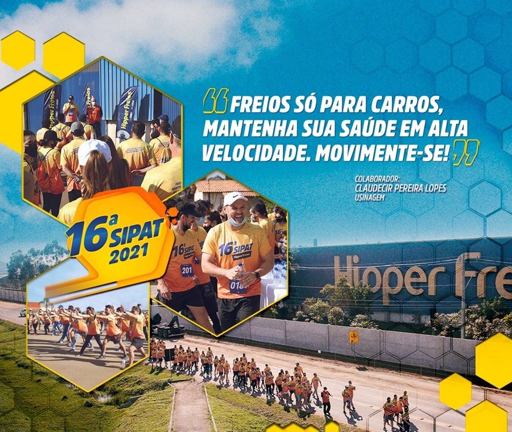Caminhada marca 16ª SIPAT da Hipper Freios