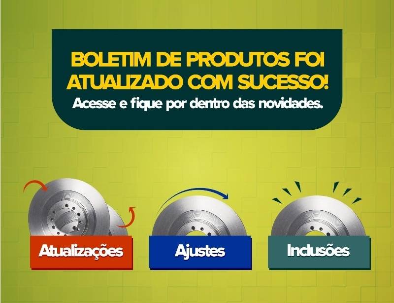 Quarta edição do boletim de produtos está no ar
