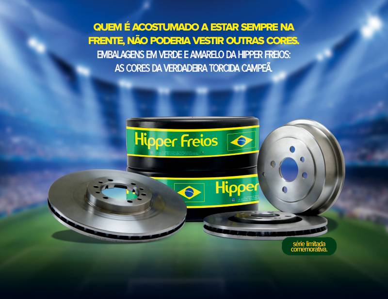 Embalagem Hipper Freios, série comemorativa