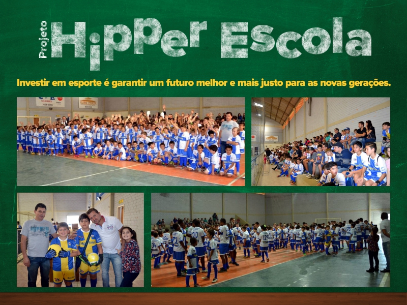 Festival esportivo do Projeto Hipper Escola é destaque em comunidade