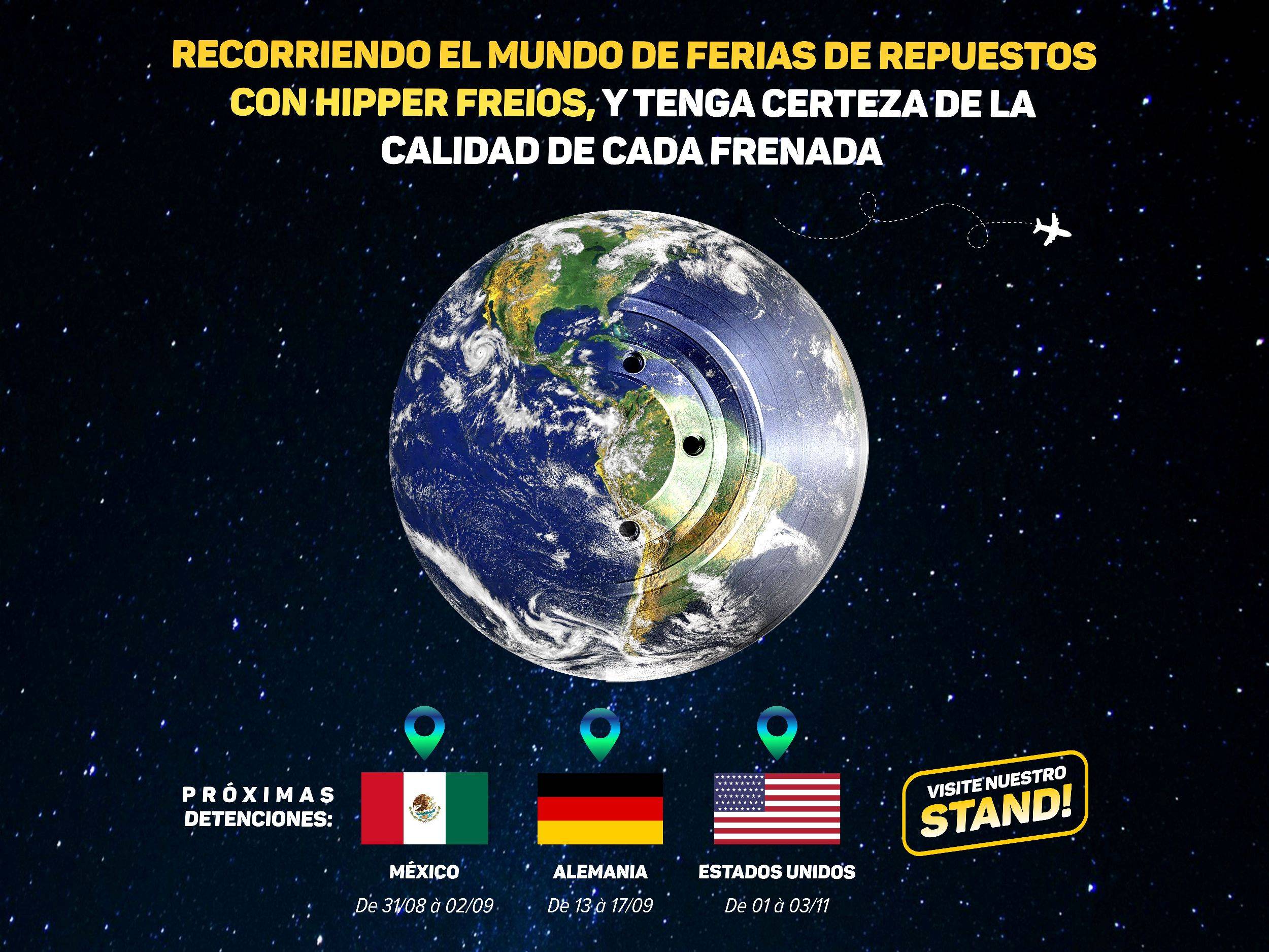 Hipper Freios cada vez más alcanzando nuevos mercados en el exterior