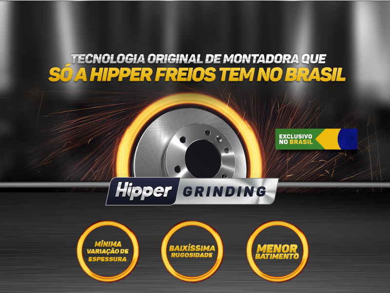 Hipper Freios lança tecnologia exclusiva no Brasil para discos de freio