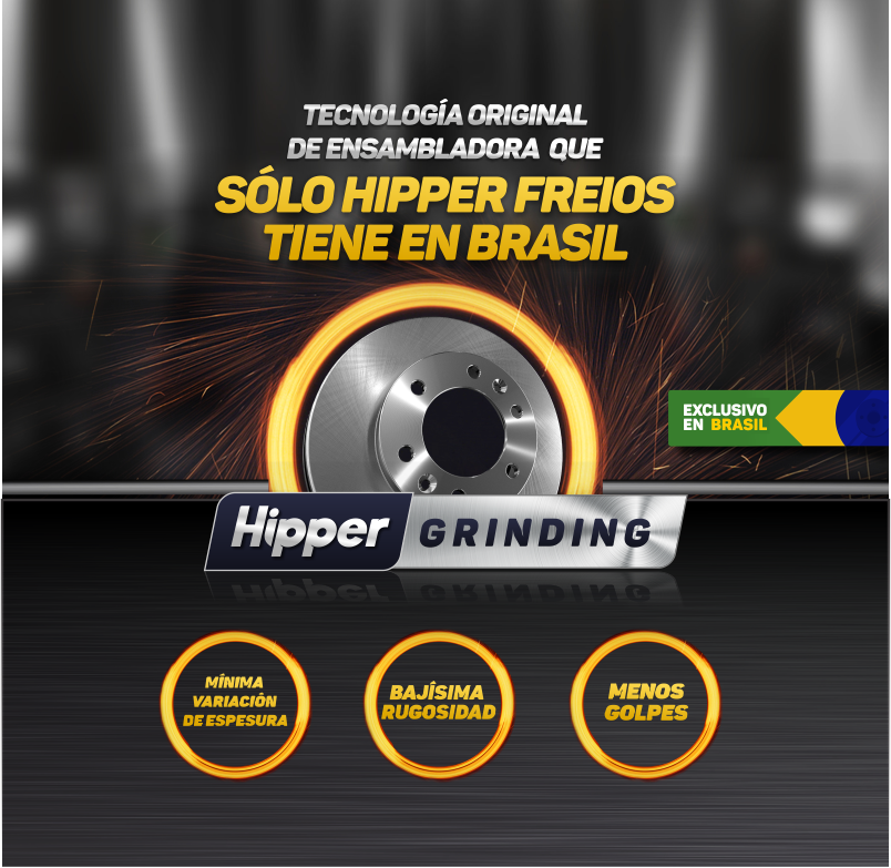 Hipper Freios lanza tecnología exclusiva en Brasil para discos de freno