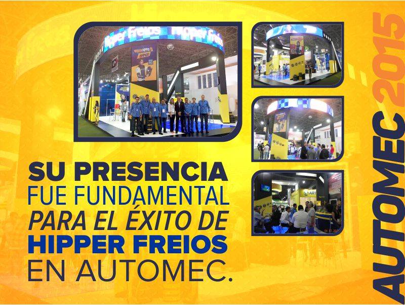 Hipper Freios presente em Automec 2015