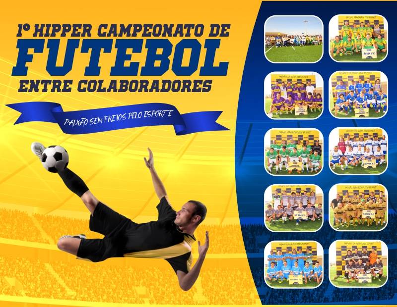 Hipper Freios promove campeonato de futebol entre colaboradores