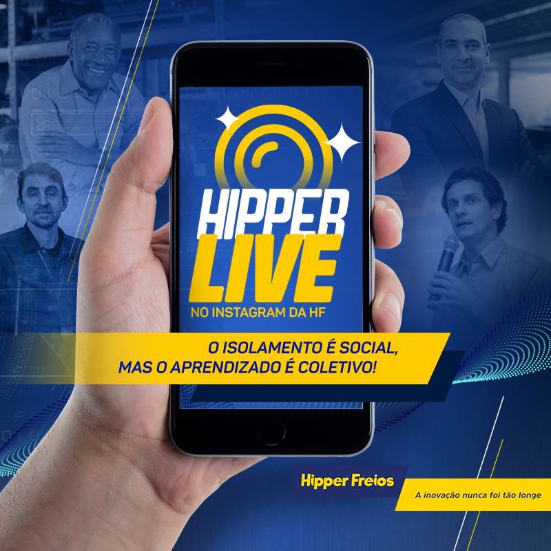 Hipper Freios realiza lives com renomados palestrantes para levar mensagem de superação ao mercado