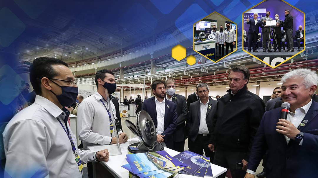 Presidente de Brasil y ministro conocen tecnología de Hipper Freios con utilización de Niobio