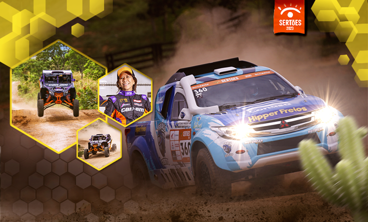 Veículos usam tecnologia da Hipper Freios no exigente rally Sertões